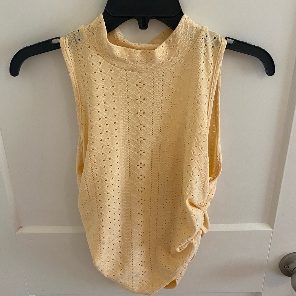 Yellow Shein Top